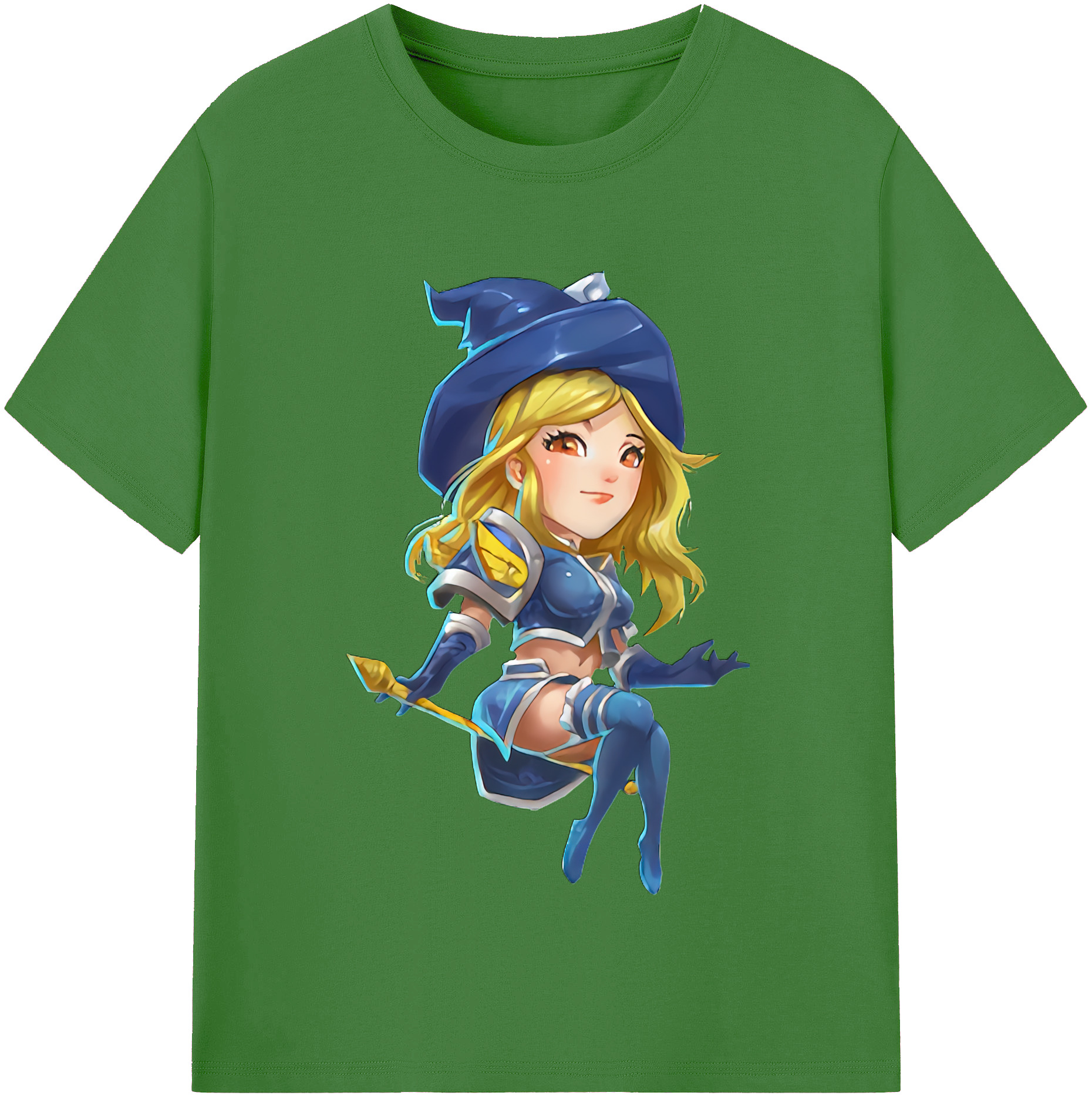 （画像用） リーグ・オブ・レジェンド League of Legends LOL レディースカジュアルプリントTシャツ（綿100％）
